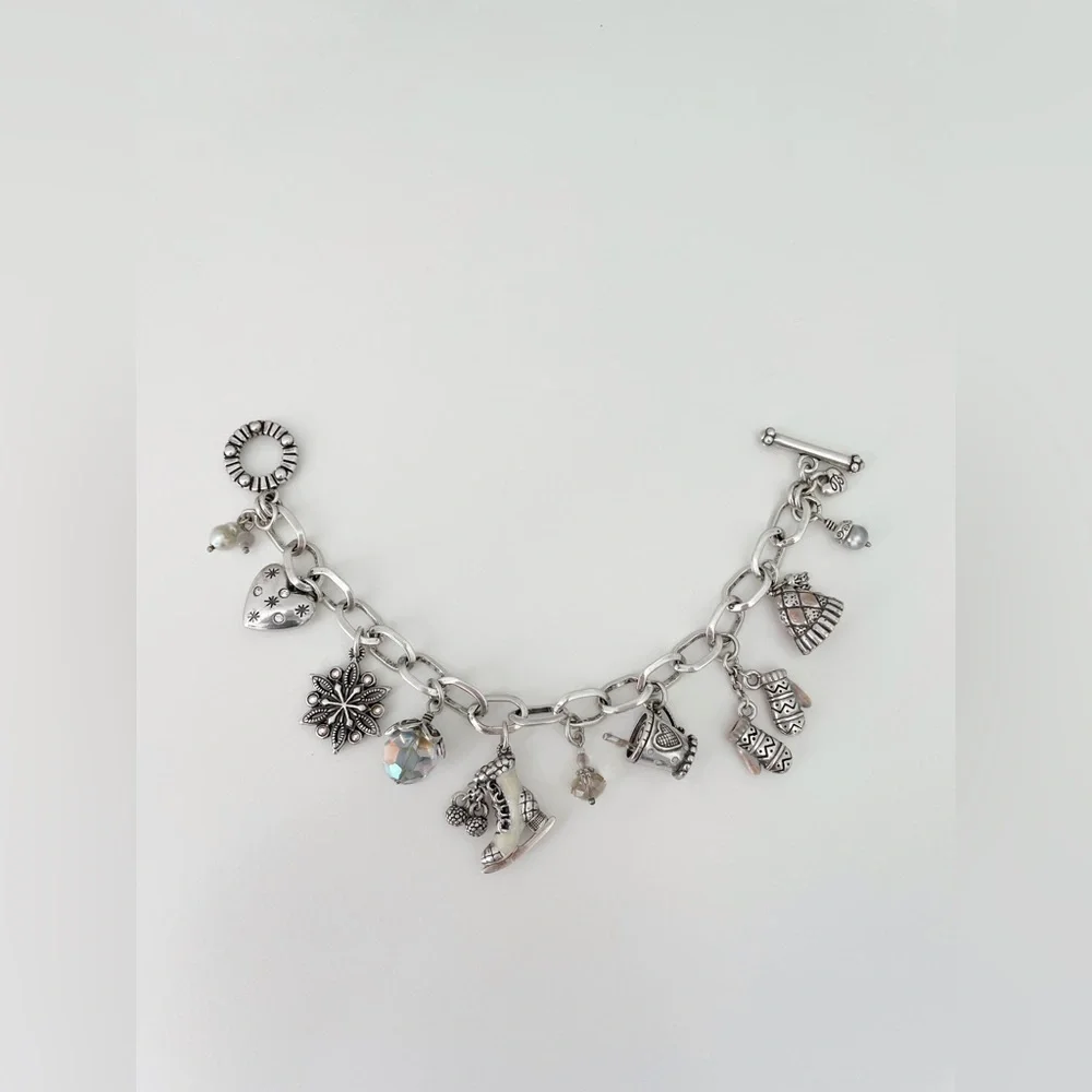 Brighton Winter Themed Charm Bracelet